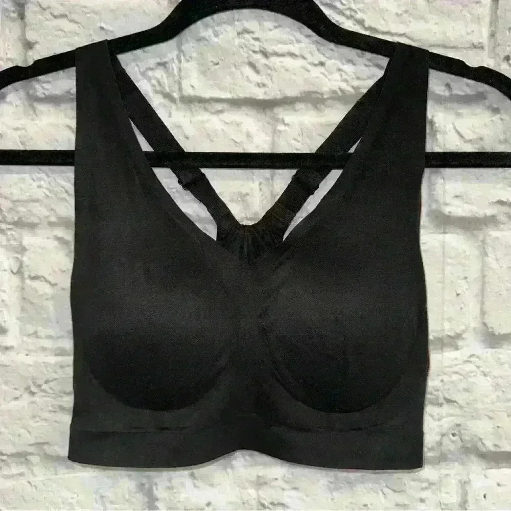 Soma Black Seamless Padded Bralette